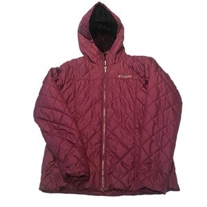 Columbia Women's Puffer Jacket Purple MD